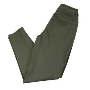 Unbound Merino Mens Chino Pants 28 x 30 Olive Green Stretch Merino Wool